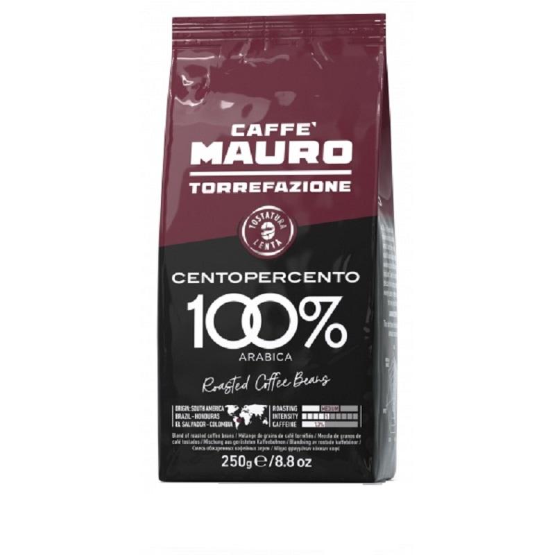 Mauro Caffé Centopercento zrnková káva 250 g