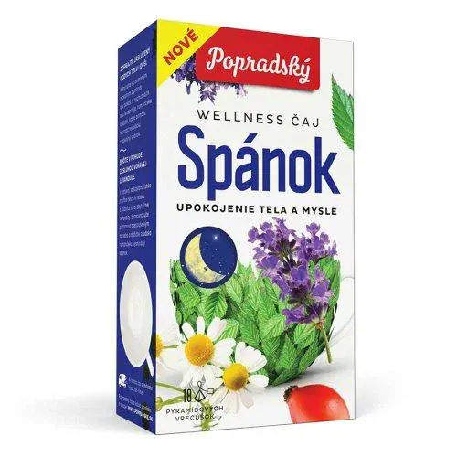 čaj popradský wellness spánek 18ks