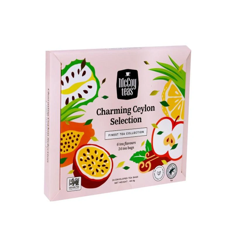 McCoy čaj CHARMING CEYLON SELECTION 24 sáčků