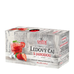  Grešík ledový čaj s jahodou  20 sáčků
