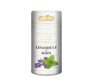 čaj Vitto tea Tubus Levandule & máta 15 sáčků