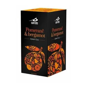 čaj SANTÉE ČERNÝ ČAJ POMERANČ & BERGAMOT 20 sáčků