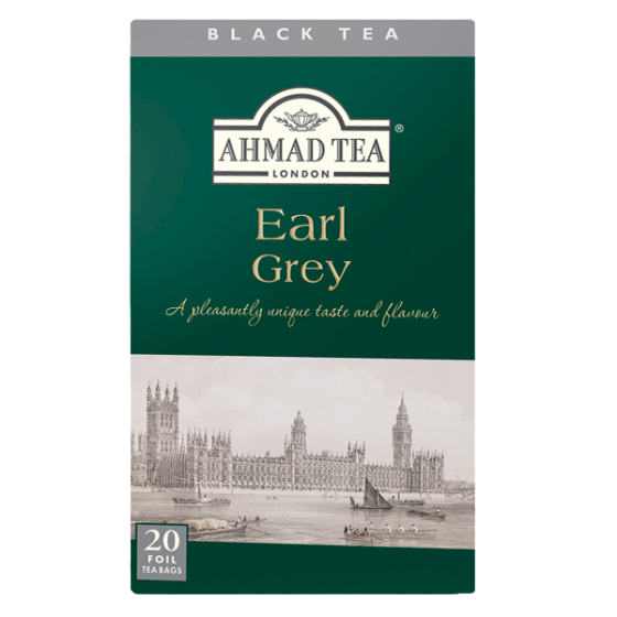 čaj Ahmad tea Černý čaj Earl Grey Tea 20ks