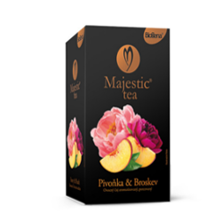 Biogena Majestic Tea  Pivoňka & Broskev 20x2,5g