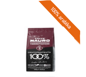 Mauro Caffé Centopercento zrnková káva 250 g