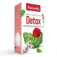 čaj popradský wellness detox 18 sáčků