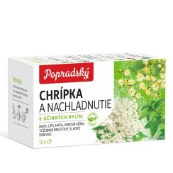 čaj popradský bylinný Chřipka a nachlazení 15 sáčků