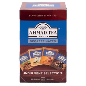 čaj Ahmad tea Decaffeinated - Kolekce černých ochucených čajů bez kofeinu  20ks