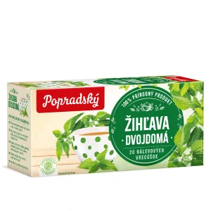 čaj popradský bylinný čaj Kopřiva 20 sáčků