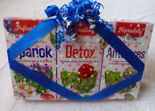 Dárkový balíček porcovaného čaje Popradský wellness